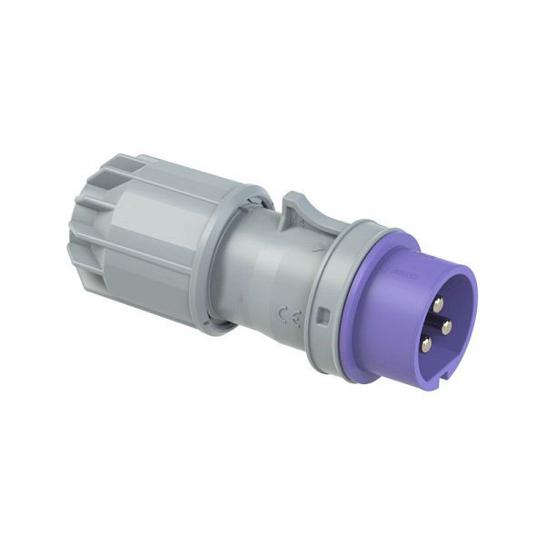 ELSPRO CEE-Stecker 3polig/32A/24V/12h, 135x51x51 mm, S2433