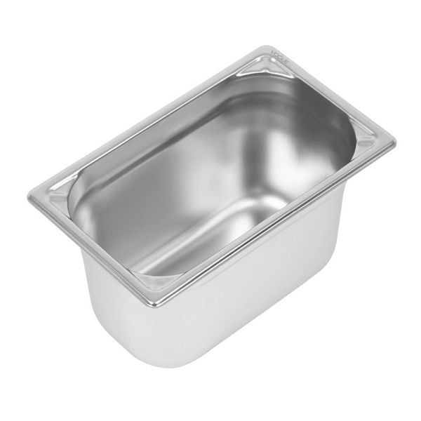 Conteneur GN durable Vogue 1/4 en acier inoxydable 150mm, DW448