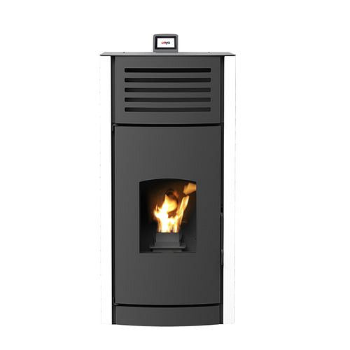 Poêle à granulés à eau Robin Wood A+ - A++ Enya Aqua en beige, 30KW, RWEW30B