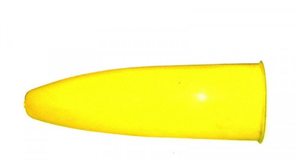 Bécher à pierre à aiguiser ESW en plastique, longueur : 21 cm, jaune, 312761