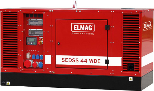 Groupe électrogène ELMAG SEDSS 20WDE - Stage 3A, avec moteur KUBOTA V2203M (insonorisé), 53477