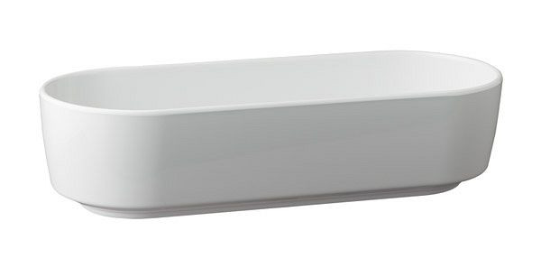 Bol APS -SCANTIC-, 26,5 x 10,5 cm, hauteur : 6,5 cm, mélamine, blanc, 1 litre, 84221