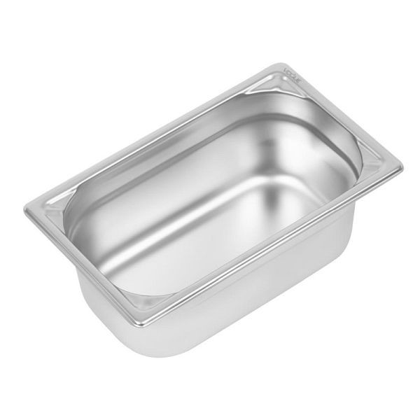 Conteneur GN durable Vogue 1/4 en acier inoxydable 100mm, DW447
