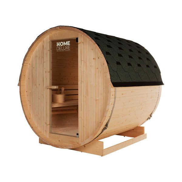 Sauna tonneau extérieur HOME DELUXE LAHTI - L, 32802