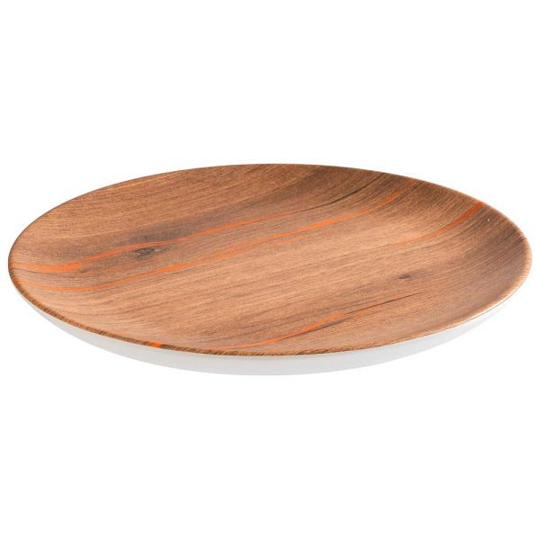 Assiette APS -CRAZY WOOD- Ø 26 cm, hauteur : 2 cm, 85307