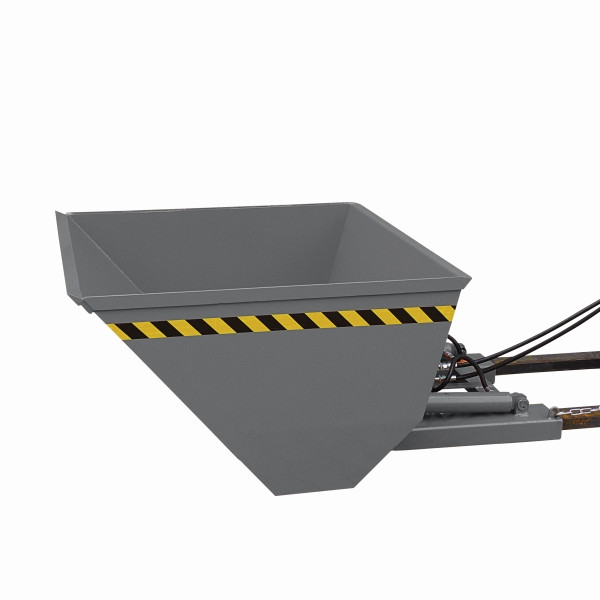 Pelle de chargement industrielle Eichinger avec dispositif de basculement hydraulique, 1600 kg, 500 litres gris anthracite, 20640800000096