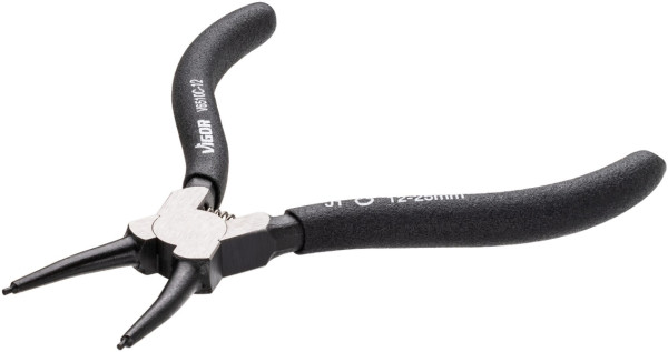 Pince à circlips VIGOR, 140 mm, version droite (Forme C), V6510C-12