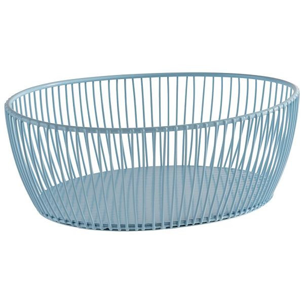 Panier APS -SVART- en bleu rêve 24 x 19 cm, hauteur : 8 cm, 30455
