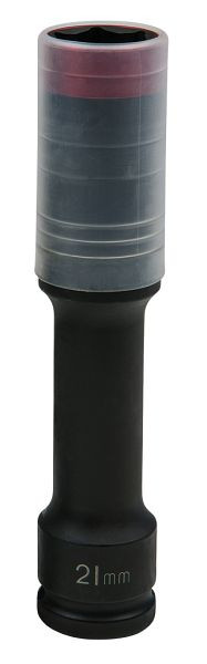 KS Tools SlimPOWER prise de courant à jante en aluminium, extra longue, 21 mm, 515.0619