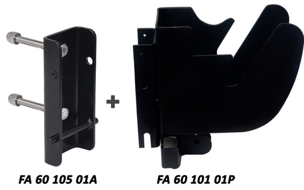 Kratos EASYSAFEWAY 1 - Kit de montage universel pour antichute avec fonction de sauvetage intégrée, FA6010501