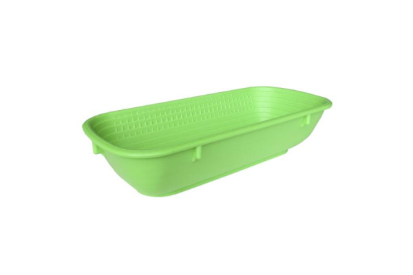Moule à pain Schneider 500 grammes rectangulaire, polyéthylène, couleur vert clair, 201030