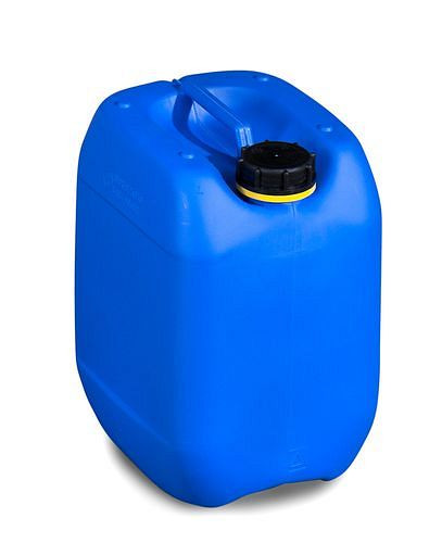 Bidon en plastique DENIOS en polyéthylène (PE), 10 litres, bleu, 266-994
