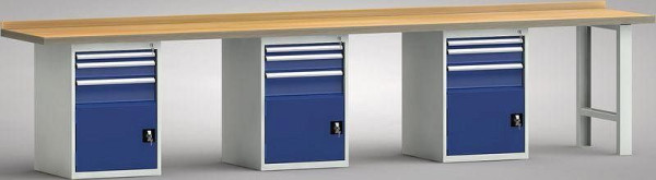 Etabli standard KLW - 4000 x 700 x 840 mm L x P x H, WS552N-4000M40-E7020