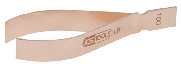 KS Tools Pince à épiler BRONZEplus émoussée 100 mm, 963.5606