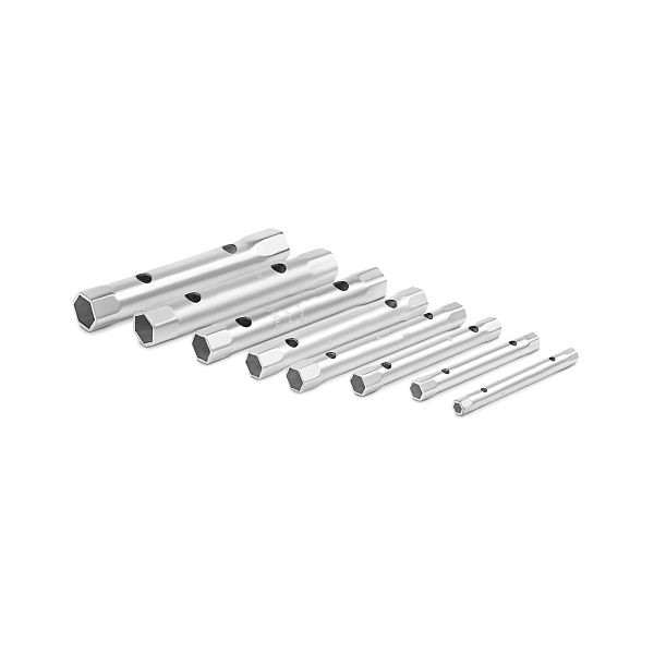 Jeu de douilles tubulaires MATADOR, 8 pièces, 6 x 7 - 20 x 22 mm, 0380 9080