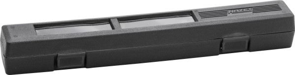 Hazet Safe Box, jusqu'à la taille BX 8 avec hublot, plastique, noir, dimensions / longueur : 530 mm, poids net : 0,47 kg, 6060BX-4