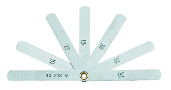 Jauge d'épaisseur de soupape GEDORE, 6549140