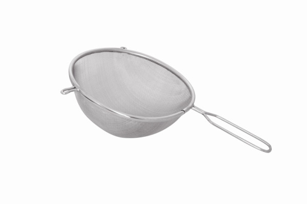 Passoire Schneider inox Ø240 mm, avec poignée inox et crochet de support, 199374