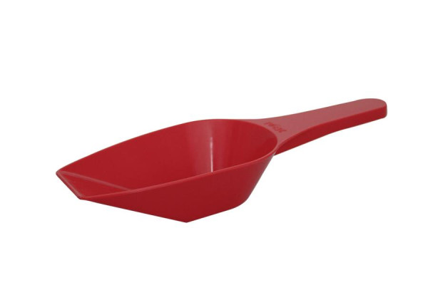 Pelle doseuse Schneider en polyéthylène, longueur : 260 mm, volume : 250 ml, rouge, 200347