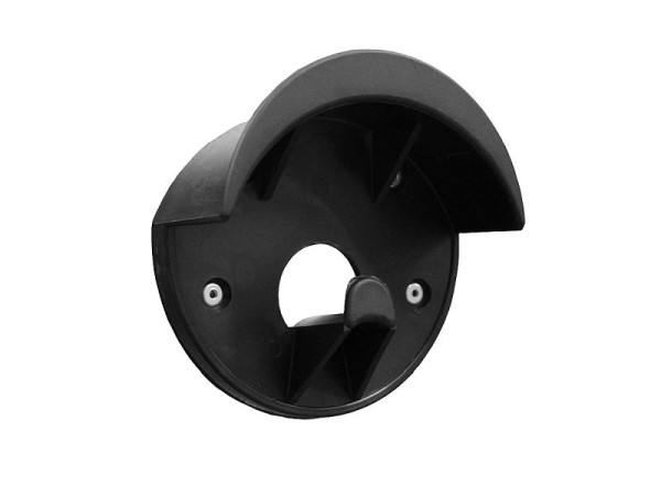 Porte-bridon Growi en plastique, couleur : noir, 10050760