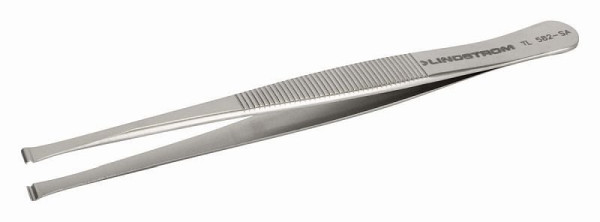 Brucelles de montage Bahco, coudées à 90°, pointes longues 4 mm, TL 582-SA