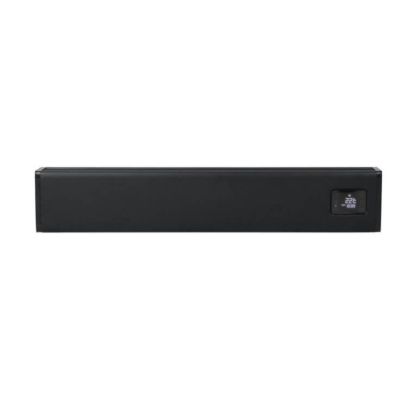 Convecteur chauffant Eurom Alutherm Plinthe 1500 noir, 361193