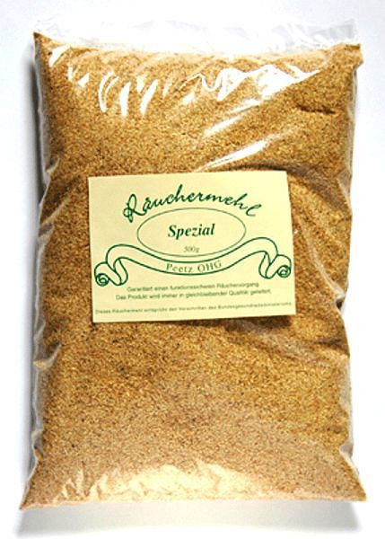 Farine à fumer Peetz, hêtre le plus pur sac de 500 g, UE: 10 pièces, 94025