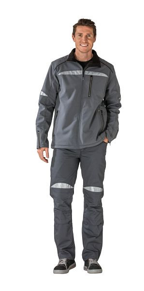 Veste softshell Planam DuraWork, gris/noir, taille XXL, 2951060
