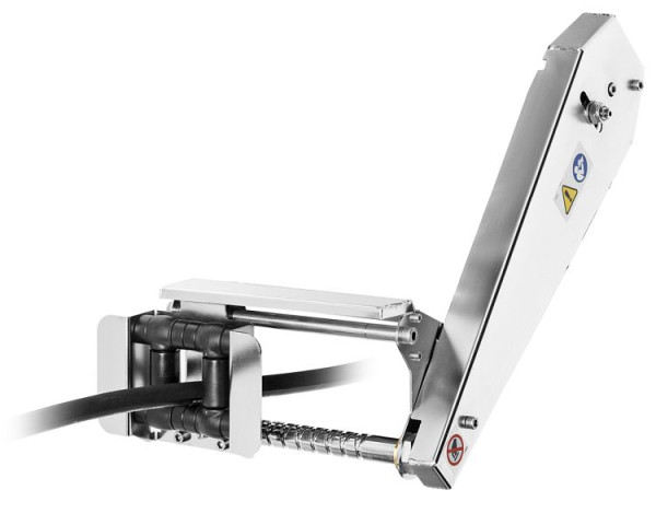 Guide-tuyau automatique Ebinger pour tuyau 3/4"-1", acier inoxydable, 1.514.011
