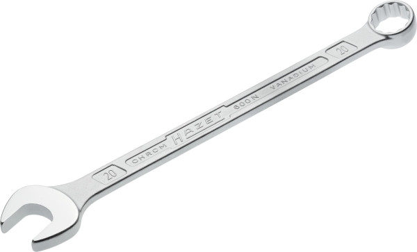 Clé mixte Hazet, profil de traction extérieur double hexagonal, 20 mm, 600N-20
