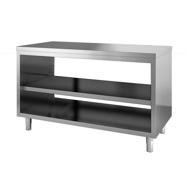 Armoire de travail Vaiotec TOPLINE 700 / ouverte avec trappe, 200x70x85 cm, 10908