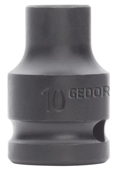 GEDORE tournevis électrique rouge insert 1/2", court 6 pans SW13mm, longueur 38mm, 3300528