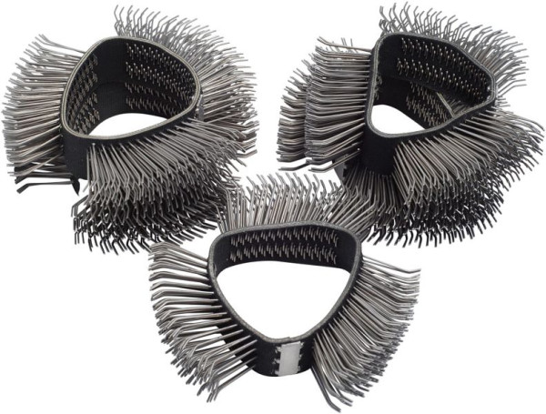 Courroie de brosse Hazet, largeur 23 mm, pointes grossières, courbées, 9033-6-02/5