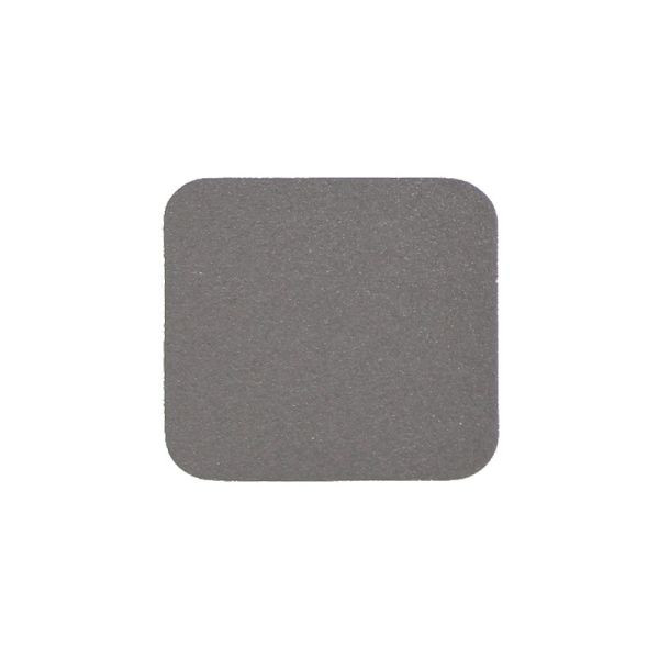 m2 revêtement antidérapant Easy Clean gris bandes simples 140x140mm, UE : 10 pièces, M3AV101401