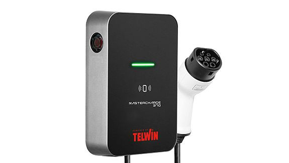Borne de recharge Telwin pour véhicules électriques à courant alternatif (AC) MASTERCHARGE 370 230V, 893001
