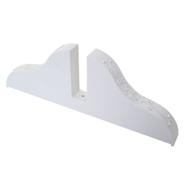 Base Mendler pour écran, support d'écran sur pied, blanc, lot de 3, 36644