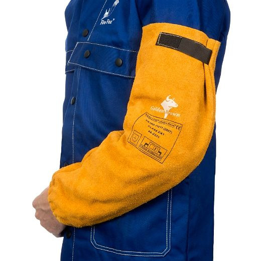 ELMAG manchons de protection de soudage Brun Doré WELDAS 44-2321 XL, 59158