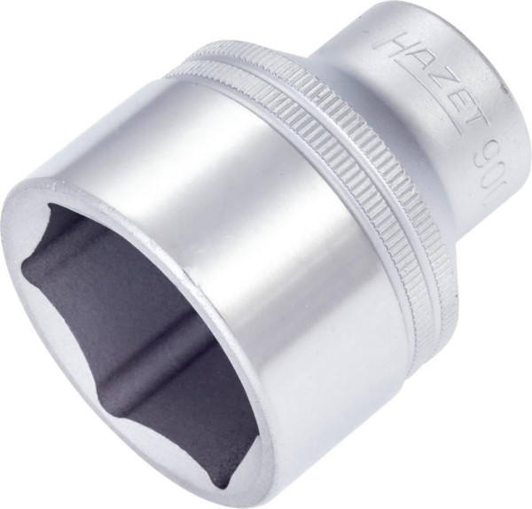 Clé à douille Hazet, hexagonale, carré creux 12,5 mm (1/2 pouce), profil de traction hexagonal externe, 34 mm, 900-34