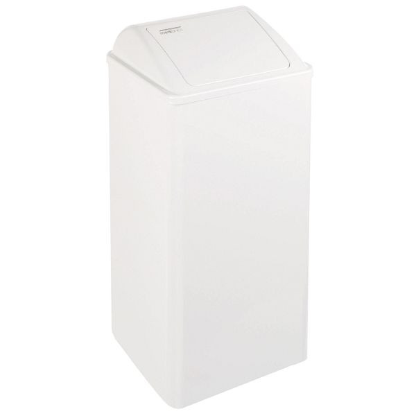Poubelle Mediclinics 0080, blanche, qualité supérieure, 251.965