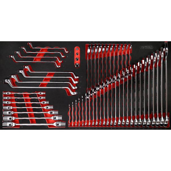 KS Tools PERFORMANCEplus jeu d'outils clé 57 pièces, 813.0057