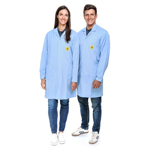 Blouse de travail SafeGuard ESD "Pro-Line", bleu clair, taille L, DSWL41025