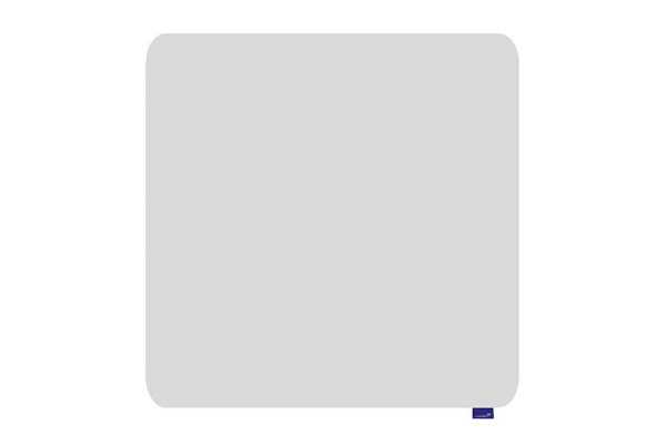 Tableau blanc Legamaster ESSENCE, design moderne avec coins arrondis, émaillé, 119,5 x 119,5 cm, 7-107072