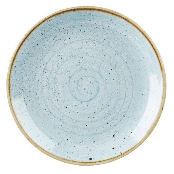 Churchill Stonecast Coupe Assiettes rondes bleu canard 200 mm (lot de 12) DK501