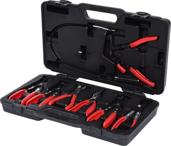 KS Tools jeu de pinces pour colliers de serrage de voiture, 7 pièces, 115.1055
