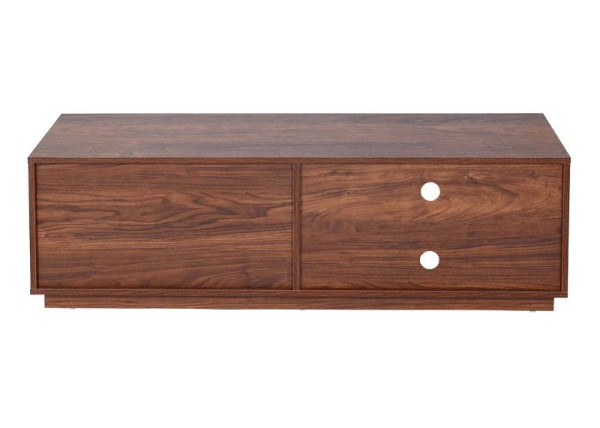 Mendler Meuble TV HWC-J78, table TV, lowboard, commode, tiroir, MDF 42x140x40cm, aspect noyer, 83122