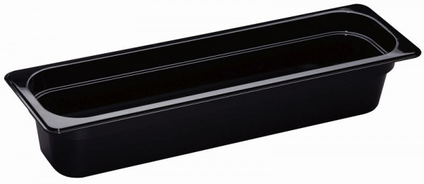 Casseroles résistantes à la chaleur Cambro H-PAN™ GN 2/4-100, 5L, noir, paquet de 6, 24LPHP110