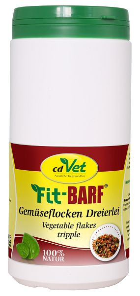 cdVet Fit-BARF trois sortes de flocons de légumes 450g, 4304