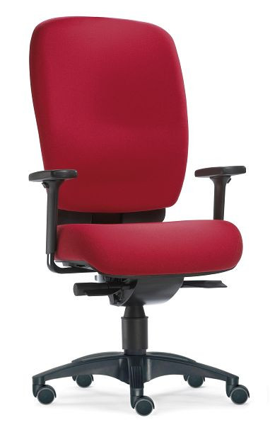 SITWELL PROFI Office, bordeaux, chaise de bureau sans accoudoirs, SY-15.100-M-75-104-00-44-10