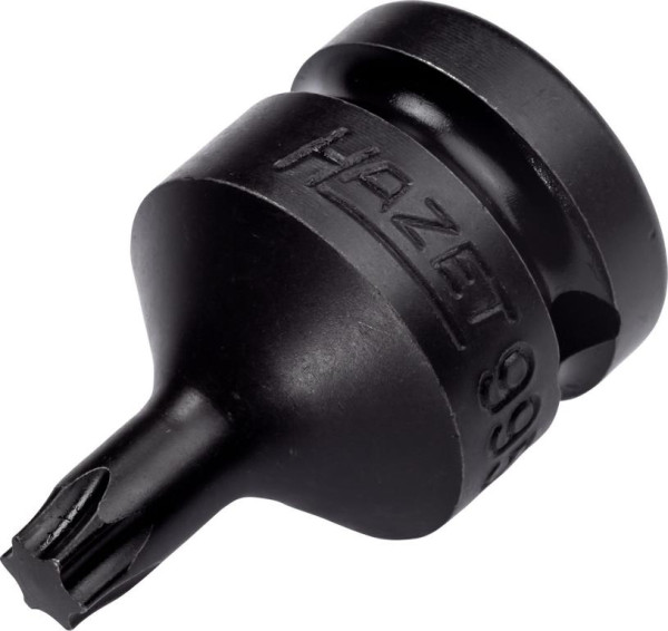 Clé à chocs Hazet, clé à douille tournevis, TORX®, carré creux 12,5 mm, profil intérieur TORX®, T40, 995S-T40
