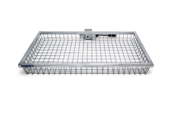 Porte-bagages arrière Optimal avec dégagement rapide en taille 1200 x 600 x 125 mm, 101465